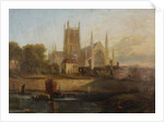 Worcester Cathedral, River Severn by David Cox