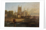 Worcester Cathedral, River Severn by David Cox