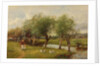 Feeding the Geese by David Bates