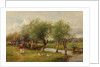 Feeding the Geese by David Bates