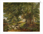 A Trout Stream near Worcester, 1866 by Henry Chaplin