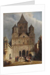 View of Marmoutier, Bas-Rhin, France by George Row Clarke