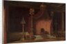 The Throne of Napolean, Palace of Fontainebleau, 1888 by John Haynes-Williams