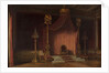 The Throne of Napolean, Palace of Fontainebleau, 1888 by John Haynes-Williams