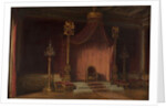 The Throne of Napolean, Palace of Fontainebleau, 1888 by John Haynes-Williams