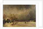 In the Grip of Winter, c.1900 by Joachim Hierschl-Minerbi