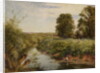 On the Teme at Worcester, 1855 by Benjamin Williams Leader