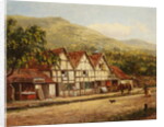 The Old Blacksmith's Shop, Great Malvern, 1871 by Benjamin Williams Leader
