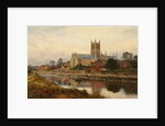 Worcester Cathedral, 1897 by Benjamin Williams Leader