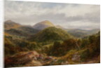 The British Camp and Herefordshire Beacon, 1872 by Henry Harris Lines