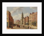 St Nicholas Church and Foregate Street, Worcester, c.1850 by Unknown Artist
