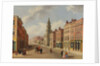 St Nicholas Church and Foregate Street, Worcester, c.1850 by Unknown Artist