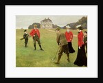 Golf Players at Copenhagen Golf Club by Paul Fischer