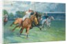 Polo at Hurlingham, The Westchester Cup, 1936 by Gilbert Holiday
