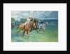 Polo at Hurlingham, The Westchester Cup, 1936 by Gilbert Holiday