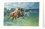 Polo at Hurlingham, The Westchester Cup, 1936 by Gilbert Holiday