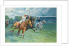Polo at Hurlingham, The Westchester Cup, 1936 by Gilbert Holiday