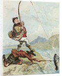 Mr Lovejoy's Holiday Trip to the Highlands Salmon Trout Fishing by Ernest Henry Griset