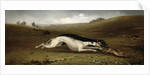 Hare Coursing in a Landscape, 1870 by John Marshall