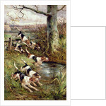 Full Cry, 1891 by Arthur Alfred Davis