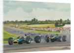 The First Lap - 1967, British Grand Prix at Silverstone, 1986 by Richard Wheatland
