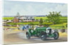 Speed Six Bentley at Brooklands 1930, 1986 by Richard Wheatland