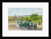 Speed Six Bentley at Brooklands 1930, 1986 by Richard Wheatland