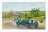 Speed Six Bentley at Brooklands 1930, 1986 by Richard Wheatland