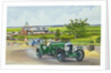 Speed Six Bentley at Brooklands 1930, 1986 by Richard Wheatland
