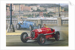 Duel on the Harbour Front, Monaco Grand Prix in 1933 by Richard Wheatland