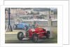 Duel on the Harbour Front, Monaco Grand Prix in 1933 by Richard Wheatland