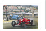 Duel on the Harbour Front, Monaco Grand Prix in 1933 by Richard Wheatland