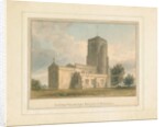Bedfordshire - Cockayne Hatley Church, 1817 by John Buckler