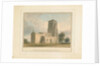 Bedfordshire - Cockayne Hatley Church, 1817 by John Buckler