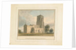 Bedfordshire - Cockayne Hatley Church, 1817 by John Buckler