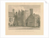 Buckinghamshire - Chenies Hall: sepia drawing, 1824 by John Chessell Buckler