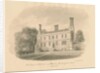 Buckinghamshire - Wellwick - Old House: sepia drawing vignetted, 1837 by John Buckler