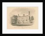 Buckinghamshire - Wellwick - Old House: sepia drawing vignetted, 1837 by John Buckler
