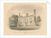 Buckinghamshire - Wellwick - Old House: sepia drawing vignetted, 1837 by John Buckler
