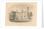 Buckinghamshire - Wellwick - Old House: sepia drawing vignetted, 1837 by John Buckler