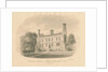 Buckinghamshire - Wellwick - Old House: sepia drawing vignetted, 1837 by John Buckler