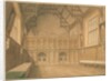 Cambridgeshire - Trinity College Hall - Interior View, 1818 by John Buckler