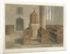 Cornwall - Kilkhampton Church, 1827 by John Buckler