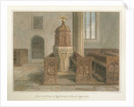 Cornwall - Kilkhampton Church, 1827 by John Buckler