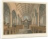 Cornwall - Kilkhampton Church - Interior View, 1827 by John Buckler