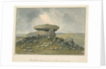 Cornwall - Morvah - 'The Cromlech', 1821 by John Buckler