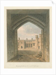 Gloucestershire - Berkeley Castle, 1823 by John Buckler