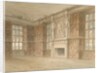 Derbyshire - Hardwick Hall [Old] - Interior of Room, 1813 by John Buckler