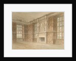 Derbyshire - Hardwick Hall [Old] - Interior of Room, 1813 by John Buckler
