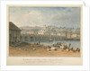 Devonshire - Bideford - Bridge and Town, 1827 by John Buckler